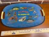 Vintage Wooden Florida (The Sunshine State) Tray