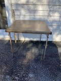 Vintage Fold Out Card Table