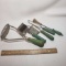 Lot of Vintage Green Handled Kitchen Utensils