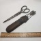 Antique Scissors With Case