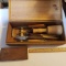Lot of 2 Vintage Wooden Boxes of Assorted Tools