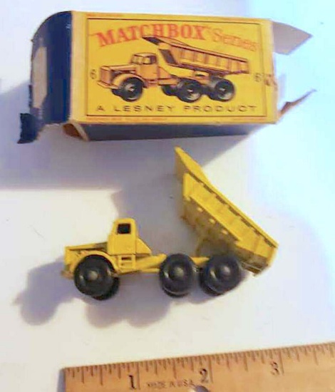 Vintage Lesney Truck with Original Box