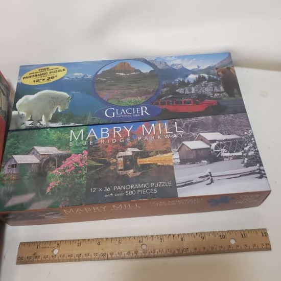 Lot of 6 Jigsaw Puzzles