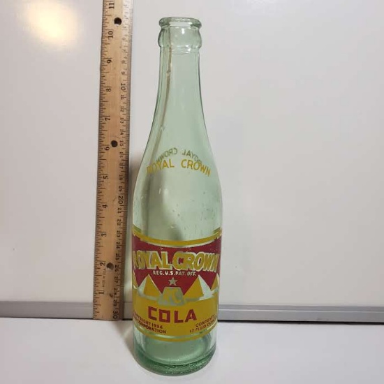 Vintage Royal Crown Greenville SC Bottle