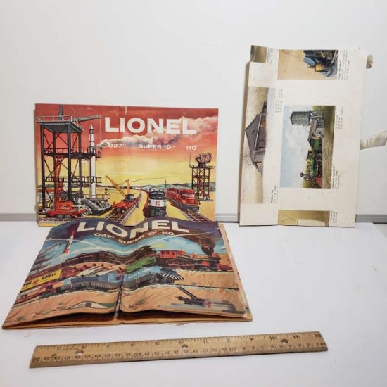Vintage Lionel Train Sales Booklets