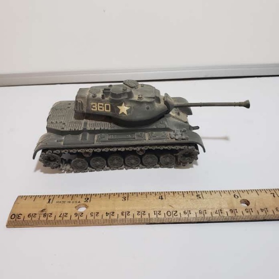 Vintage Solido Char Blinde General Patton M-47 Tank