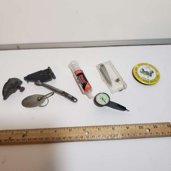 Random Assortment of Items, Spiral Cutter Bit, Gage and More