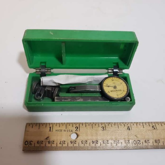Vintage Federal Gage Block In Case