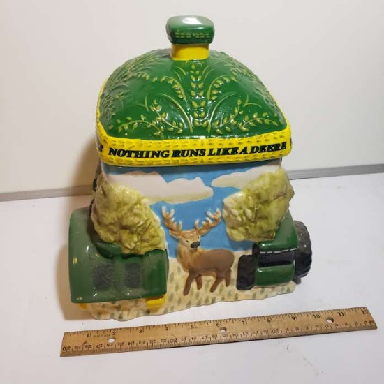 John Deere Cookie Jar By Gibson