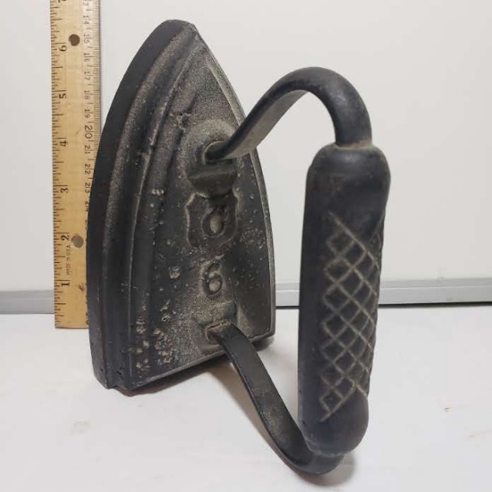 Antique Cast Iron Sad Iron #6