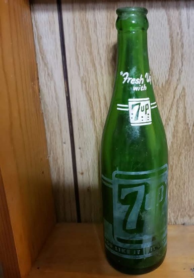 Vintage Seven Up Spartanburg SC Bottle