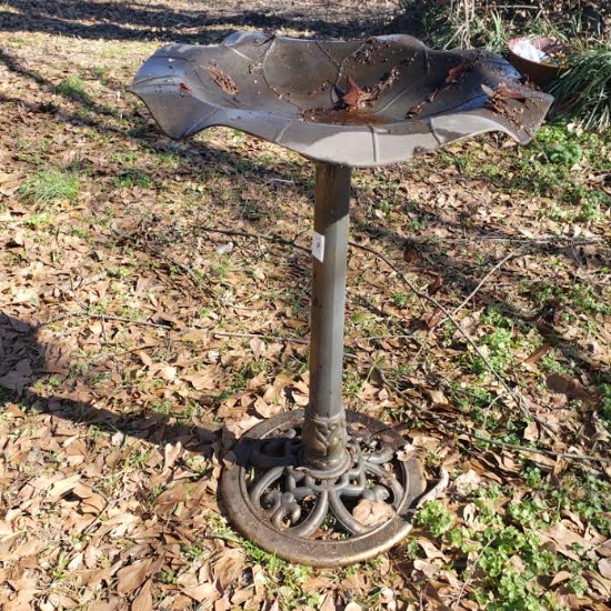 Ornate Plastic Bird Bath