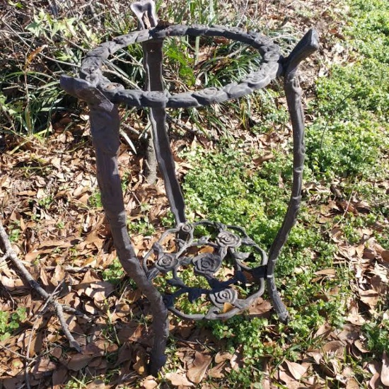 Beautiful Cast Iron Plant Stand