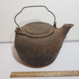 Antique Cast Iron Gate Marked Kettle #8