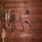 Wall Lot of Vintage Horse Tackle