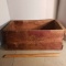 Vintage Upholstery Tacks Wooden Crate