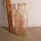 Vintage Catawba Dairy Quart Size Glass Milk Bottle