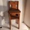 Vintage Wooden Doll High Chair