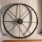 Vintage Metal Plow Wheel