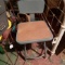 Vintage Metal Adjustable Stool