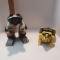 Lot of 2 Mighty Morphin Power Rangers Transformer Toys