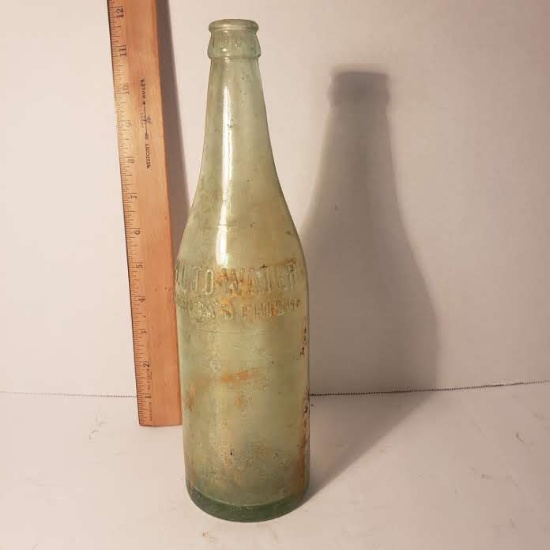 Vintage Pluto Water, America's Phisic Bottle, Devil on Bottom