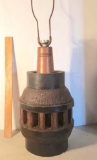 Antique Wagon Hub Made into Lamp