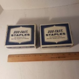 4 Full Boxes Duo-Fast Staples