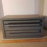 Vintage Metal Organizing Box