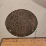 Vintage Allis Chalmers Brass Plate