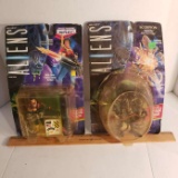 Lot of 2 Vintage Aliens Action Figures in Original Package