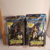 Lot of 2 Vintage Spawn Action Figures in Original Packages