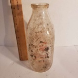 Antique Burke Milk Bottle