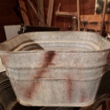 Vintage Galvanized Wash Tub