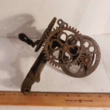 Antique Cast Iron Sinclair Scott Co Mechanical Apple Peeler, Corer