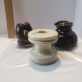 Lot of 3 Vintage Insulators