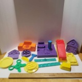 Lot of Vintage Play Doh Fun Factory Toys