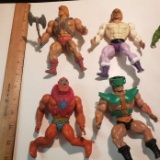 Lot of 6 Vintage He-Man Masters of The Universe Action Figures