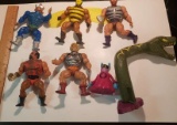 Lot of 7 Vintage He-Man Masters of The Universe Figures