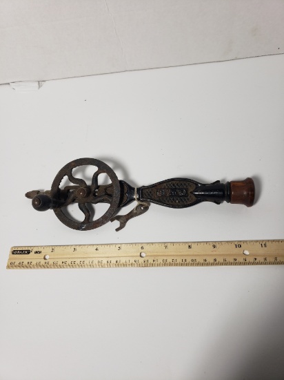 Antique O.W. Bullock Mini Hand Drill