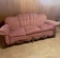 Antique Mauve Victorian Style Couch