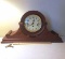 Vintage Ridgeway Wooden Clock with Key - Model 418