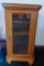 Pressboard Display Cabinet with Removable Tray
