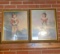 Vintage Lassy Girl Jane with Kitten and Master Simpson Framed Prints