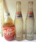 Lot of 3 Vintage Bottles - 2 Pepsi and 1 Dr Pepper