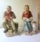 Vintage Grandma & Grandpa Porcelain Figurines