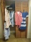 Closet Lot of Assorted Clothing Including Some Vintage