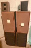 Lot of 4 Vintage Fisher XP 65S Speakers