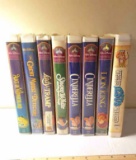 Lot of Vintage Disney VHS Tapes