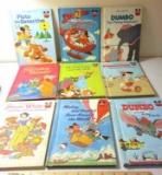 Lot of 9 Vintage Disney Books